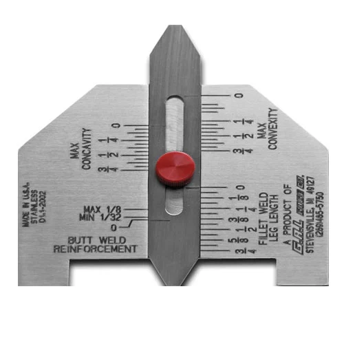 Automatic Weld Size Gauge